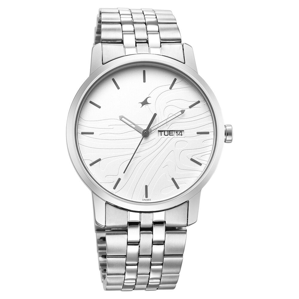[3295SM01] Fastrack Urban Camo White Dial Watch for Guys