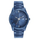 Fastrack Stunnerse Quartz Analog Blue Dial With Blue Metal Strap Watch for Guys