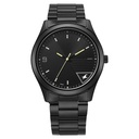 Fastrack Stunners Quartz Analog Black Dial Black Metal Strap Watch For Guys