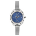 Fastrack Quartz Analog Blue Dial Metal Strap Watch for Girls