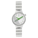 Fastrack Quartz Analog Blue Dial Stainless Steel Strap Watch for Girls