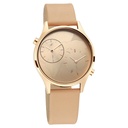 Fastrack Paint Me Quartz Analog Blue Dial Leather Strap Watch for Girls