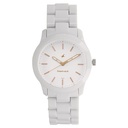 Fastrack Trendies Quartz Analog White Dial Plastic Strap Watch for Girls