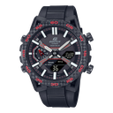 CASIO Men EDifice ECB-2000PB-1ADF Black Ana-Digi Dial Black Resin Strap Watch ED563