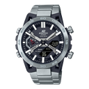 CASIO Men EDifice ECB-2000D-1ADF Black Ana-Digi Dial Silver Stainless Steel Band ED564