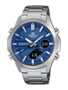 CASIO Men EDifice Dial & Stainless Steel Cuff Straps Analogue and Digital Chronograph Watch ED625
