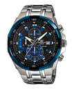 CASIO Men EDifice EFR-539D-1A2VUDF Black Analog Dial Silver Stainless Steel Band EX190