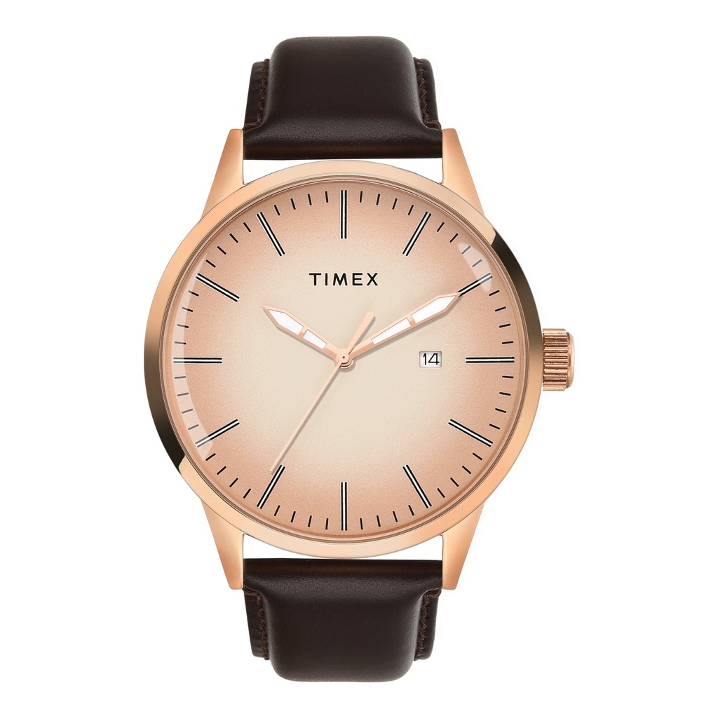 TIMEX Men Ivory Round Dial Analog Watch - TWEG19950
