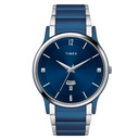 TIMEX Men Blue Round Dial Analog Watch - TW000R466
