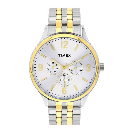 [TWEG18441] TIMEX Men Silver Round Dial Analog Watch - TWEG18441