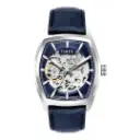 TIMEX Men Silver Rectangle Dial Analog Automatic Watch - TWEG25901 