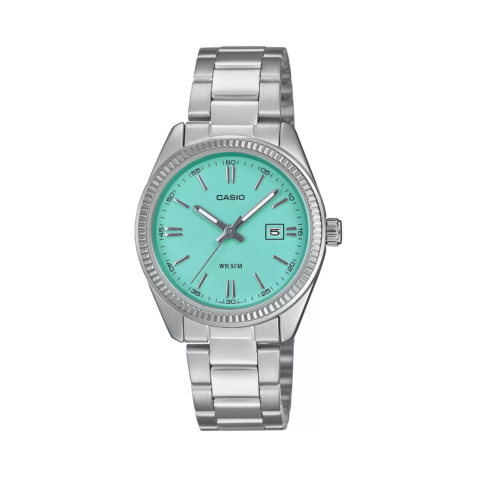 [A2372] Casio Enticer Ladies LTP-1302PD-2A2VEF Tiffany Blue