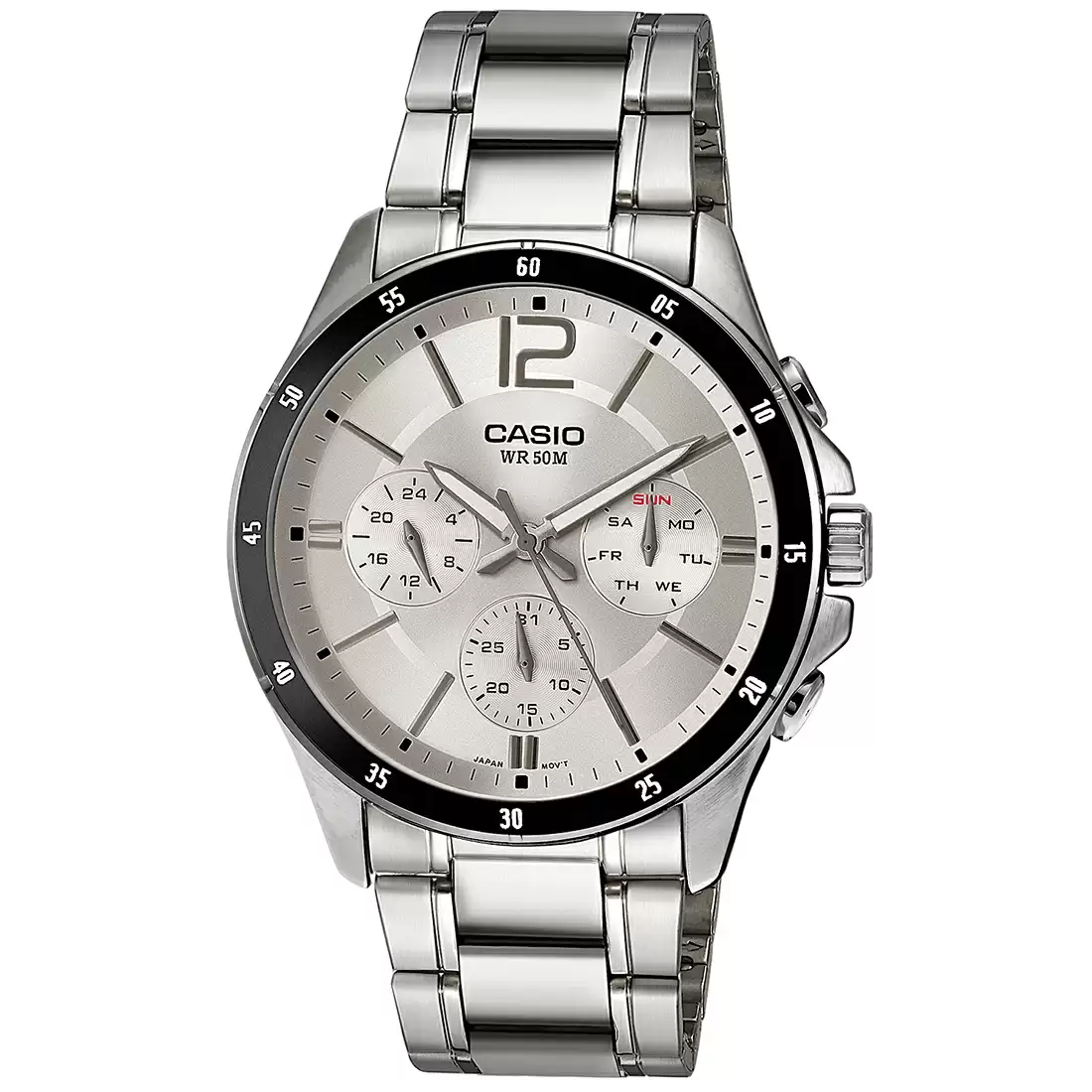 [A833] Casio Enticer Men MTP-1374D-7AVDF Men's Watch
