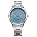 Titan Palette Of Time Quartz Analog with Date Blue Dial Stainless Steel Strap Watch For Men