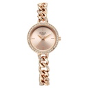 Titan Raga Showstopper Quartz Analog Rose Gold Round Dial Rose Gold Metal Strap Watch For Women