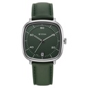 Titan Neo Curve Quartz Analog with Date Green Dial Stainless Steel Strap Watch For Men