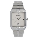 Titan Analog with Date White Dial Metal Strap watch for Men