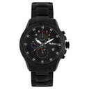 Titan Quartz Chronograph Black Dial Stainless Steel Strap Watch for Men