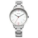 Titan Quartz Analog White Dial Watch for Women