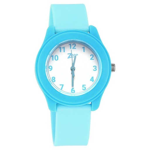 [26019pp14w] Zoop By Titan Quartz Analog White Dial Plastic Strap Watch for Kids