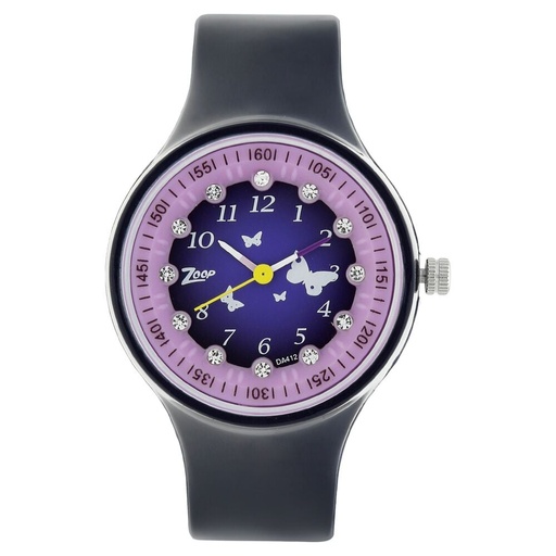 [c4038pp01w] Zoop By Titan Quartz Analog Multicoloured Dial PU Strap Watch for Kids