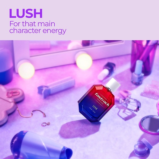[fftw04pc] Fastrack Lush Eau de Parfum for Women-100 ml