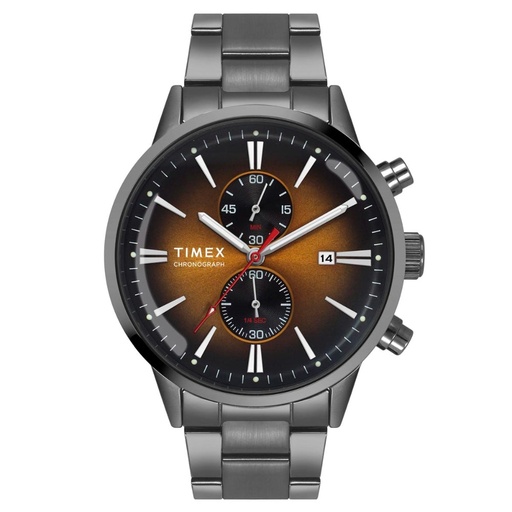 [TWEG19932] Timex Cosmic Awe Men Chronograph Round Dial Orange Watch - TWEG19932