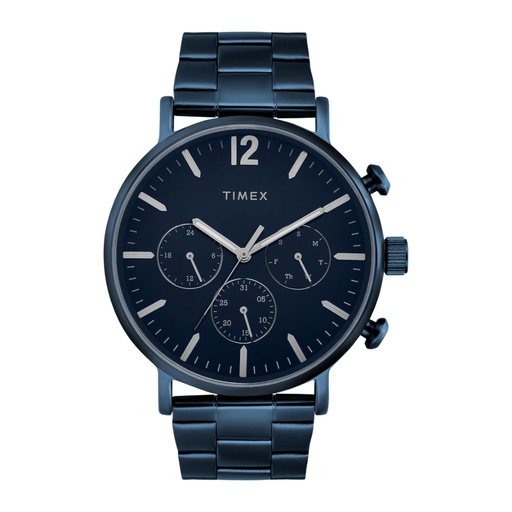 [TWEG20028] Timex Men Blue Round Multifunction Dial Watch- TWEG20028