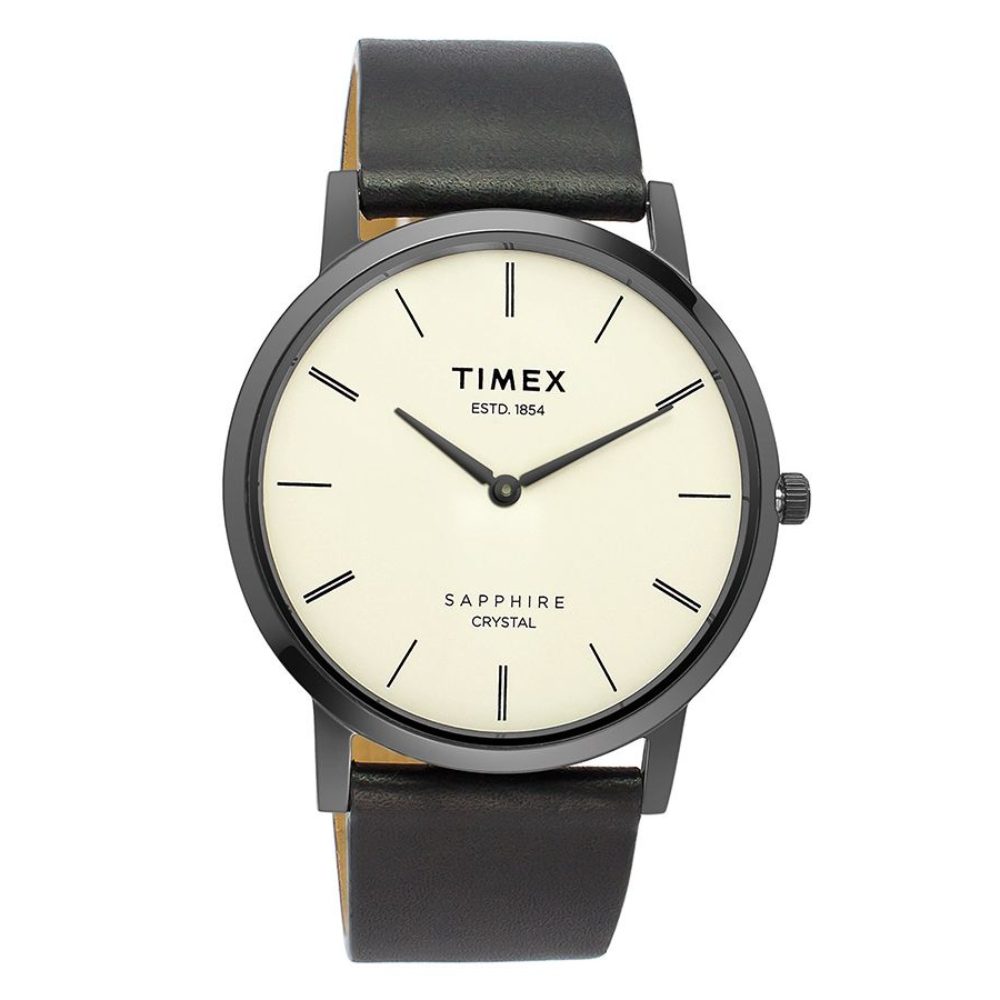 [TWEG17407] Timex Empera Men's Grey Dial Round Case 2 Hands Function Watch -TWEG17407