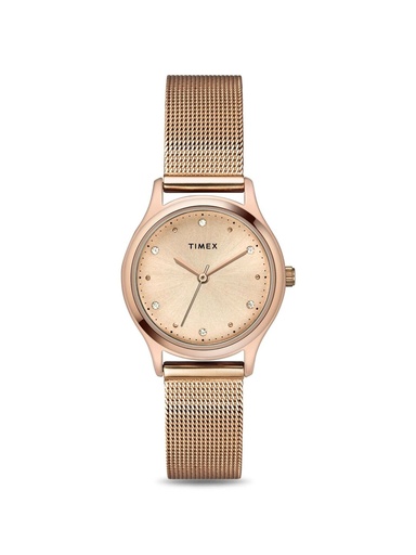 [TW0TL8710] Timex Women Rose Gold Round Analog Watch TW0TL8710