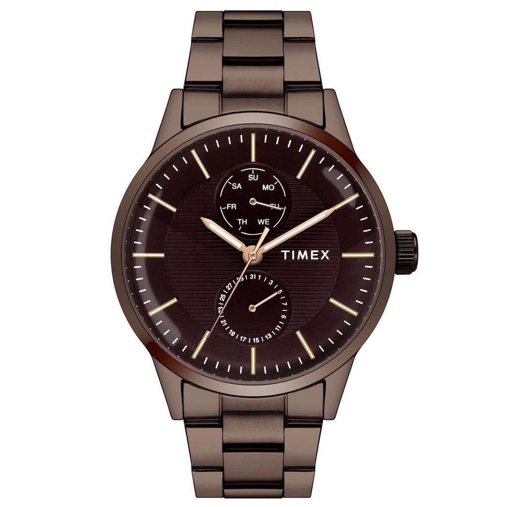 [TWEG19941] Timex Men Brown Round Dial Analog Watch - TWEG19941