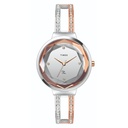 Timex Fria Women Silver Round Analog Watch - TWEL13400