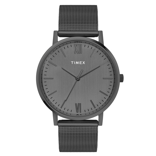 [TW0TG8012] Timex Fashion Men's Grey Dial Round Case 3 Hands Function Watch -TW0TG8012