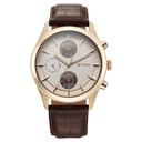 Titan Classique Neo Splash Analog with Cream Dial Brown Leather Strap Watch for Men