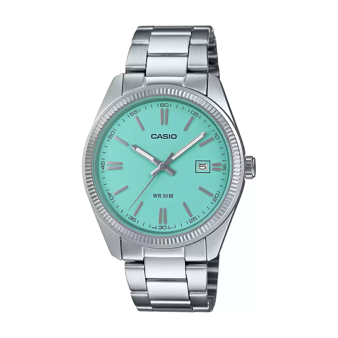 [A2225] Casio Men Tiffany Blue MTP-1302PD-2A2VEF