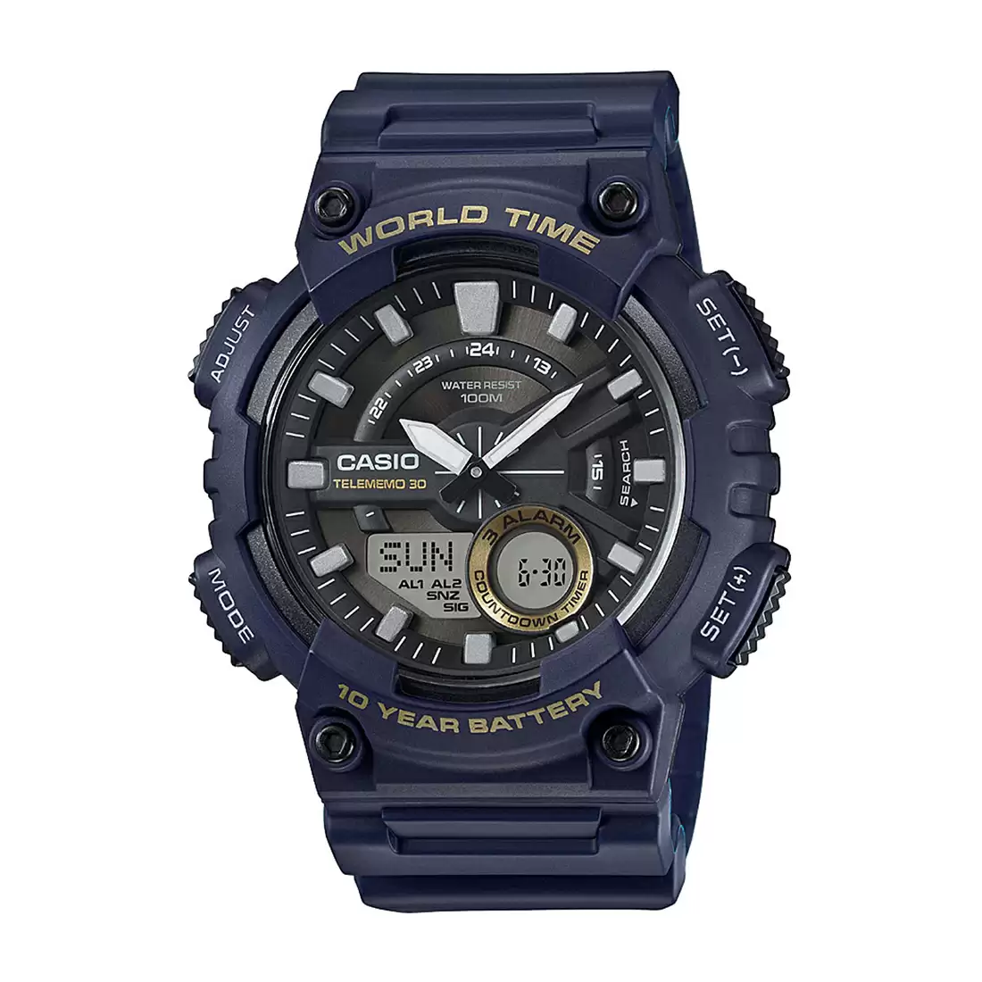 [AD208] Casio Youth AEQ-110W-2AVDF Men's Watch